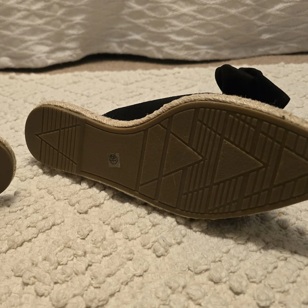 CCOCCI Black Bow Mules - Picture 5 of 7